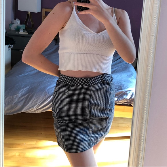 Gingham Skirt
